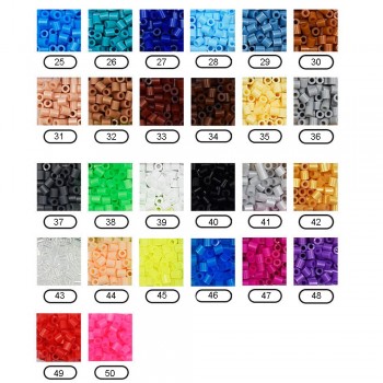 1000pcs 5mm/2.6mm EVA Hama Perler Beads Toy Kids Fun Craft DIY Handmaking Fuse Bead Multicolor Intelligence Educational Toys P20