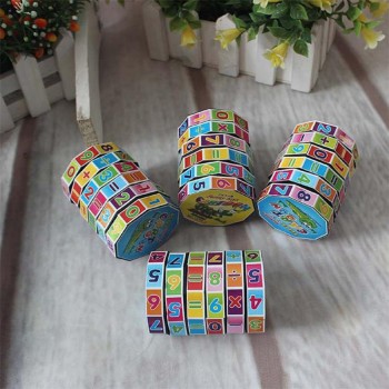 Cherryb  New Children Kids Mathematics Numbers Magic Cube Toy Puzzle Game Gift