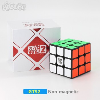 Moyu WeiLong GTS V2 3X3X3 Magnetic Cube Magic Cube 3x3x3 Speed Cube Puzzle Weilong GTS 2M/GTS2 M Weilong GTS2M For Children Toy