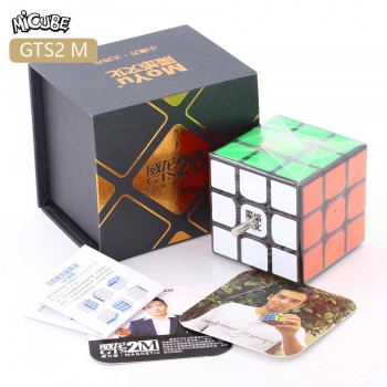Moyu WeiLong GTS V2 3X3X3 Magnetic Cube Magic Cube 3x3x3 Speed Cube Puzzle Weilong GTS 2M/GTS2 M Weilong GTS2M For Children Toy