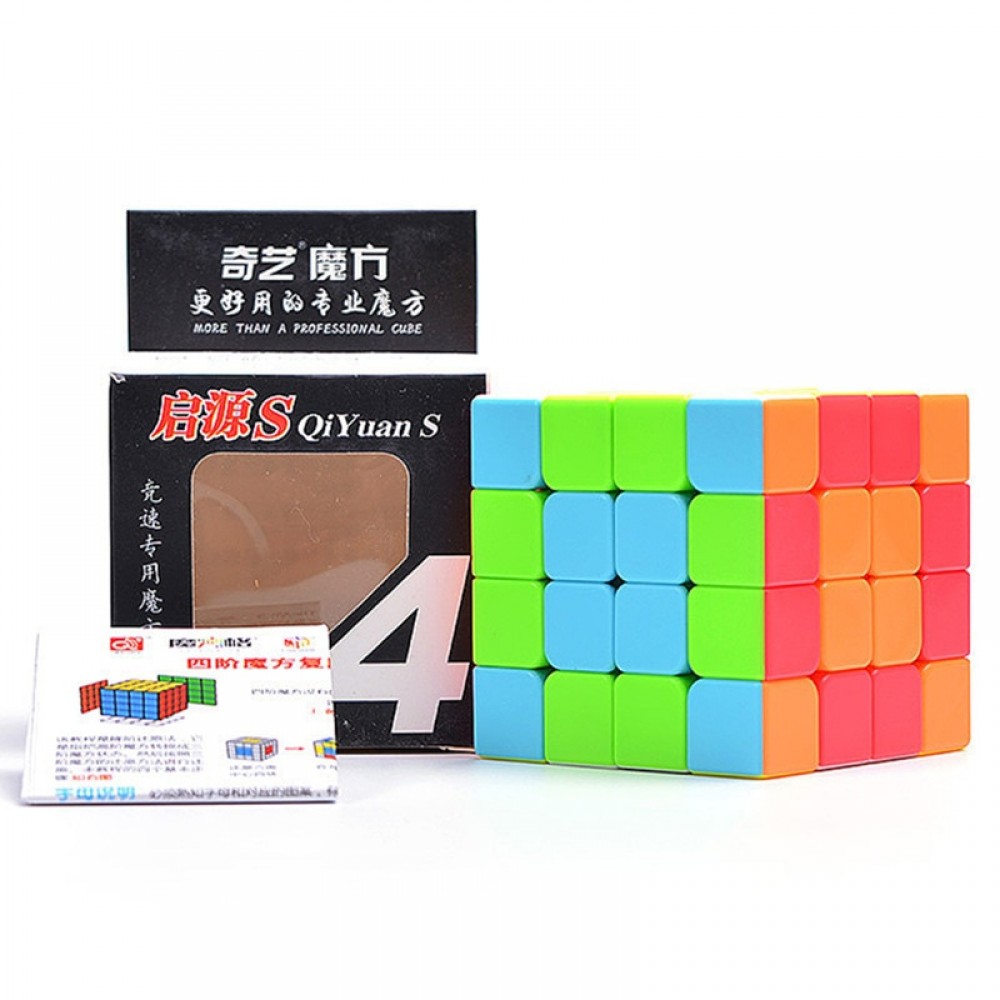 QIYI Cube 4 by 4 magic cube size62*62*62mm 6 colors Puzzle Speed Cube for children gift toy 4x4 cube