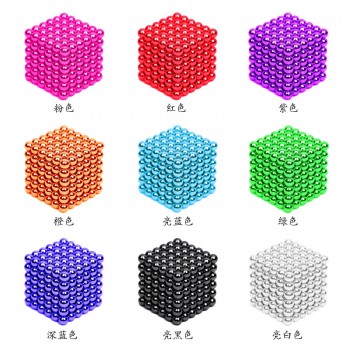 2018 New 3mm 216pcs Magnetic Cube Neo Cube balling