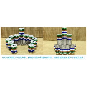 2018 New 3mm 216pcs Magnetic Cube Neo Cube balling