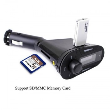 Hot USB 2.0 Car Charger MP3 Player 12V-24 Car fast Charger LCD Screen Support SD/TF Card Reader with Remote Control Audio Cable