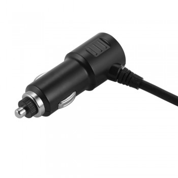 12V/24V 1 to 3 Port Car Cigarette Lighter Splitter Triple Power Socket Splitter Dual USB Port Hub Charger Adapter DY189