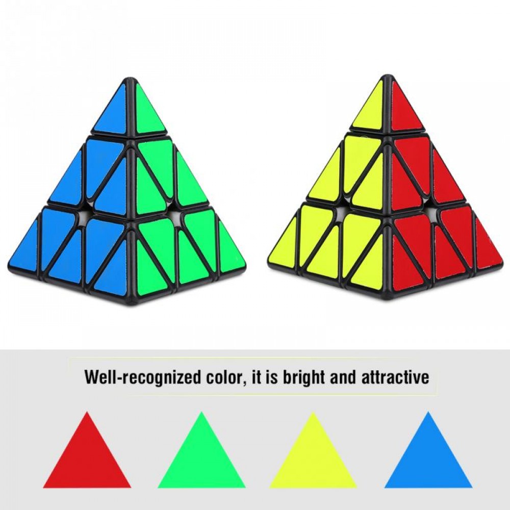 Triangle Classic Professional Speed Pyramid magic cubes Puzzle cubo magico Twist Game Toy Educational Gift toys for children