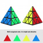Triangle Classic Professional Speed Pyramid magic cubes Puzzle cubo magico Twist Game Toy Educational Gift toys for children