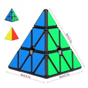 Triangle Classic Professional Speed Pyramid magic cubes Puzzle cubo magico Twist Game Toy Educational Gift toys for children