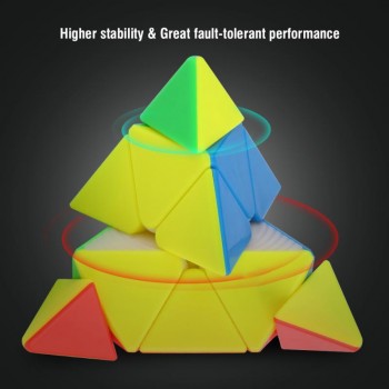 Triangle Classic Professional Speed Pyramid magic cubes Puzzle cubo magico Twist Game Toy Educational Gift toys for children