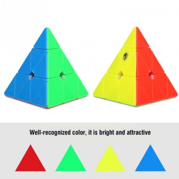 Triangle Classic Professional Speed Pyramid magic cubes Puzzle cubo magico Twist Game Toy Educational Gift toys for children