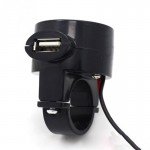 5V 2.1A Motorcycle Mobile Phone Waterproof Charger Car USB Socket