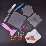 perler pegboard sticky Water beads Accessories fuse beads jigsaw aqua puzzle beadbond educational toys diy Magic beads