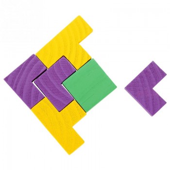 3D Wooden Puzzles Jigsaw Board Toys Tangram Brain Teaser Children Puzzle Toys Tetris Game Educational Baby Toys Wood Gifts