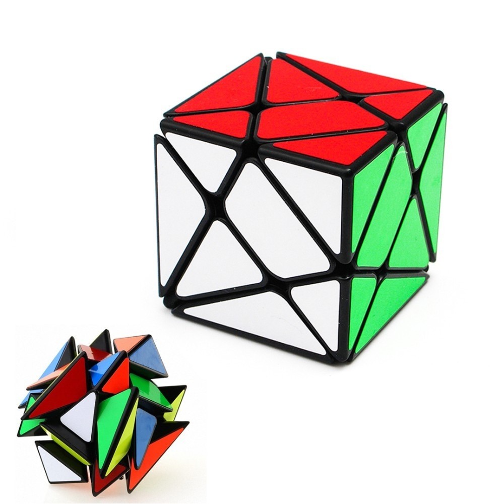 YongJun YJ Axis Magic Cube Change Irregularly Jinggang Speed Cube with Frosted Sticker YJ 3x3x3  hot sale
