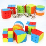 3x3x3 2x2x2 Magic Cube Puzzle Toy Original Box Speed Cube Rubiks Puzzle Cube Keychain Educational Toy For Children Gift