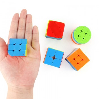 3x3x3 2x2x2 Magic Cube Puzzle Toy Original Box Speed Cube Rubiks Puzzle Cube Keychain Educational Toy For Children Gift
