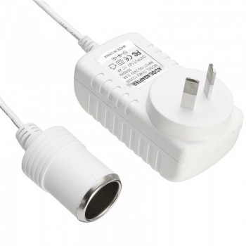 AC 240V to DC 12V/2A AU/US/UK/EU Plug Charger Power Adapter Cigarette Lighter Socket Travel Wall Charger Converter For Car