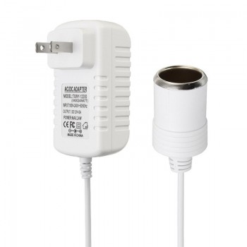 AC 240V to DC 12V/2A AU/US/UK/EU Plug Charger Power Adapter Cigarette Lighter Socket Travel Wall Charger Converter For Car