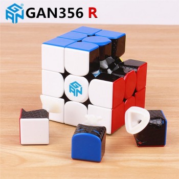 GAN356 R 3x3x3 magic speed cube stickerless professional gan 356R puzzle cubes educational toys for children gan 356 R