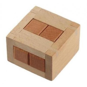 Classic IQ Wooden Puzzle Mind Brain Teasers Burr Puzzles Game Toys for Adults Children