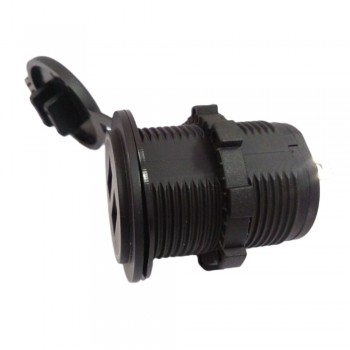 2V-24V Waterproof Dual USB Universal Car Charger Car LED Digital Display Charging Socket Car Charging 3.1A safe charging