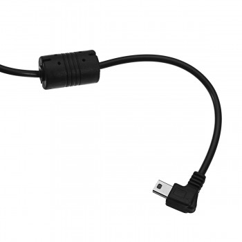 KROAK DC12-40V 1.5A MINI USB Interface Car DVR Charger Adapter Cable With Magnet Anti-Interference 3.5M For GPS Navigation