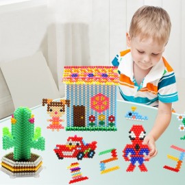 2019 DIY Water Mist Magic Beads Toys For Children Animal Molds Hand Making Puzzle Kids Educational Toys Spell Replenish Beans