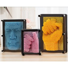 2017New large 3D Cloning Board pin sculpture antistress puzzle funny toys learning education for kid children birthday gift