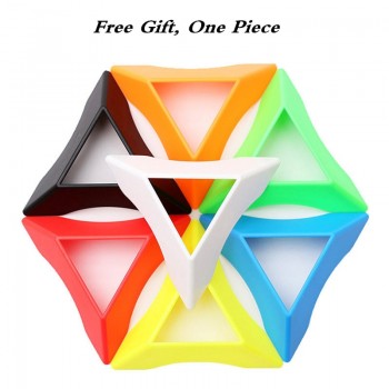 QIYI 4x4x4 Cube 4x4 62mm Cube Puzzle Black White Professional Speed Cube Magico Educational Toy For Children Cube