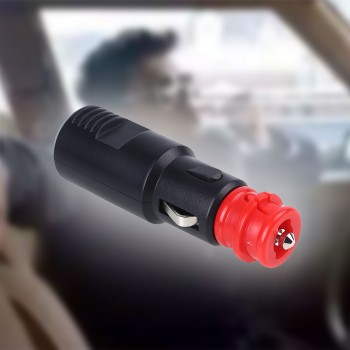 Universal 12V Car Cigarette Lighter Plug Male Motor Socket Power Charger Adapter Connector