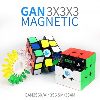 Gan 356 X 3x3x3 Magnetic Cube 3x3 Magic Cube Speed Gan Cube Air 356 SM 354M Gan 356x Neo Magico Cubo 3*3 GAN 356 X