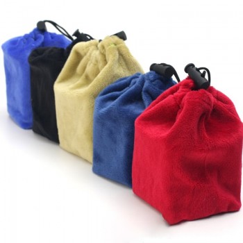 Protective Bag For 3x3x3 4x4x4 2x2x2 Magic Cube Puzzles Flannel Bags Protection five Colors Velvet  Carrying  Magic Cube