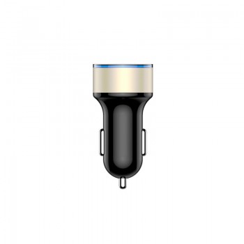 New Colorful Hot Duoble Auto Car USB Charger For iPhone 5 5s 6 Charging Adapter Short Circuit Protection Cigar Socket