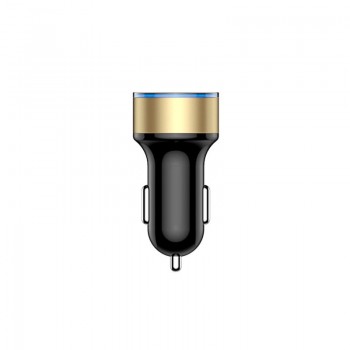 New Colorful Hot Duoble Auto Car USB Charger For iPhone 5 5s 6 Charging Adapter Short Circuit Protection Cigar Socket