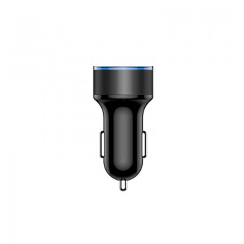 New Colorful Hot Duoble Auto Car USB Charger For iPhone 5 5s 6 Charging Adapter Short Circuit Protection Cigar Socket