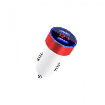 New Colorful Hot Duoble Auto Car USB Charger For iPhone 5 5s 6 Charging Adapter Short Circuit Protection Cigar Socket