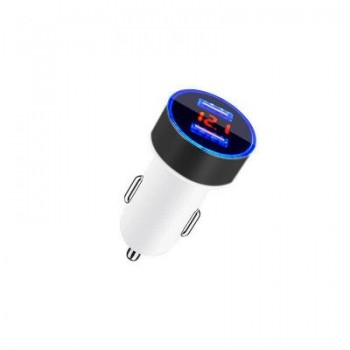New Colorful Hot Duoble Auto Car USB Charger For iPhone 5 5s 6 Charging Adapter Short Circuit Protection Cigar Socket
