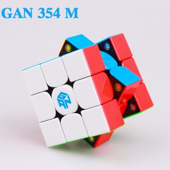 GAN354 M 3x3x3 magnets puzzle magic cube professional speed gans cubes gan 354 Magnetic cubo magico toys for children or adults