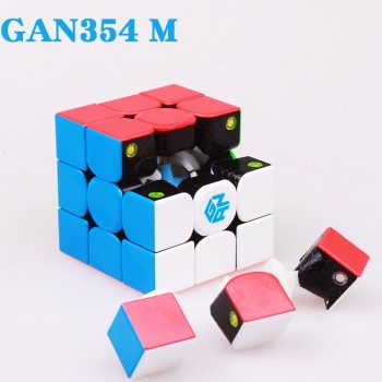 GAN354 M 3x3x3 magnets puzzle magic cube professional speed gans cubes gan 354 Magnetic cubo magico toys for children or adults