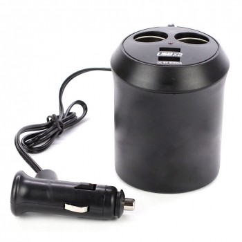 Socket 2 Way Charger Cigarette Lighter Power Adapter Splitter Dual USB Charge Indicator Mini Multi Car Universal