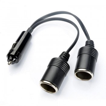 12-24V 2 Ways 10A Car Cigarette Lighter Splitter Female Socket Plug Power Adapter Connector Output