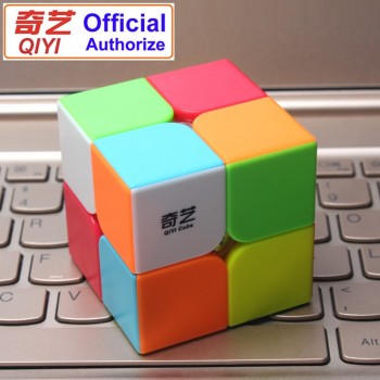 Cube 2*2*2 Classic Magic Toy PVC Sticker Block Puzzle Speed Cube Kids Toys Magic Cube Magic Cubes For Children K2825