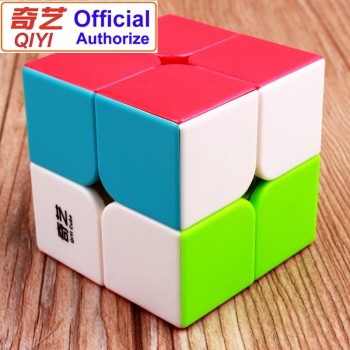 Cube 2*2*2 Classic Magic Toy PVC Sticker Block Puzzle Speed Cube Kids Toys Magic Cube Magic Cubes For Children K2825