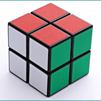 Cube 2*2*2 Classic Magic Toy PVC Sticker Block Puzzle Speed Cube Kids Toys Magic Cube Magic Cubes For Children K2825