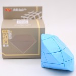 Yongjun YJ Diamand Strange Shape Cube Yellow Blue Diamand Speed Puzzle Toys For Children