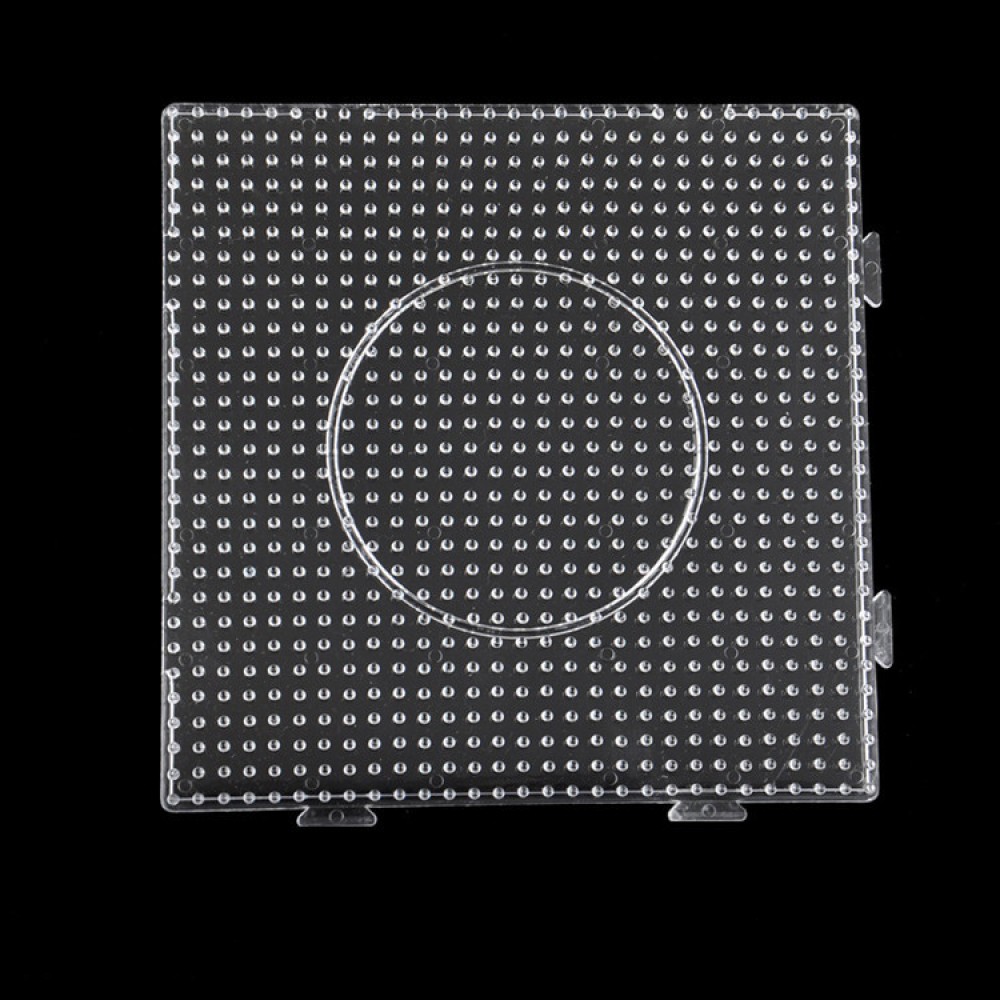 Kids Craft Fuse Beads Big Square Puzzle Pegboards Patterns For 5 mm Hama Beads Perler Beads DIY Puzzles