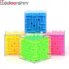 BalleenShiny 3D Maze Magic Cube Puzzle Toy Kids Funny Creative Hand Game Development Baby Early Educational Toys for children