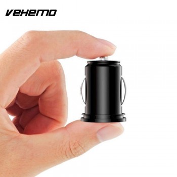 Vehemo Dual USB 5V/2.1A Car Charger Car Quick Charger Pad Auto Charger Voltage Phone Original Adaptive