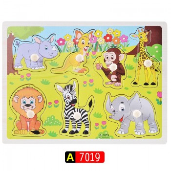 High-Quality Wooden Puzzle Digital Alphabet Model DIY Education Toys For Children  Baby Gifts  Funny Toy Puzzles  Birthday Gifts