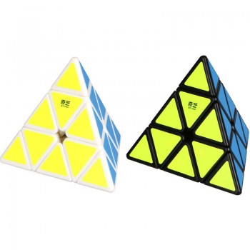 Qiyi 3*3*3 Pyramid Speed Magic Cube Professional Magic Cube Puzzles Colorful Educational Toys For Children